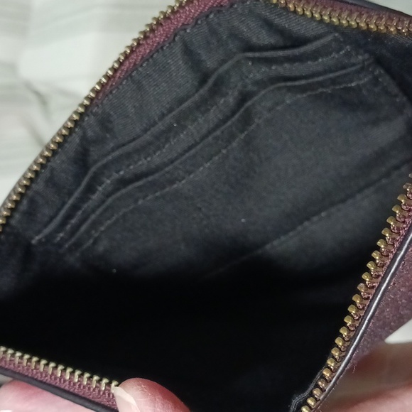 Purple Coach Wristlet - Picture 4 of 9